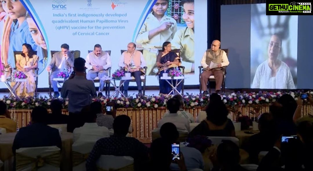 Manisha Koirala Instagram - I am a big advocate for preventative healthcare and having gone through the pain and agony of cancer myself I know that if there is a way to prevent it, it must be made the norm. India has some of the highest cervical cancer cases and up to 25% of cervical cancer-related deaths in the world occur in India. This is why I am so thrilled to learn that the Department of Biotechnology, the Biotechnology Industry Research Assistance Council under the Ministry of Science and Technology, India have pioneered the HPV Vaccine to create an easy pathway to protect the lives of women and girls from cervical cancer. I extend my deepest gratitude to @ddrjitendrasingh, Hon'ble Minister of State of the Ministry of Science and Technology & Earth Sciences and India's science community for giving every girl and woman the power to fight cervical cancer with this vaccine. #qHPVvaccine