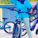 Manisha Koirala Instagram - One of the best experience is to cycling early mornings!! Kathmandu, Nepal