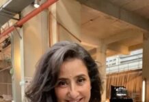 Manisha Koirala Instagram - Had fab day of work..gn lovely people ❤️❤️❤️ May your days be filled with live n #workmode #filmshoot #laughter 💃🏻💃🏻💃🏻#mumbaidiaries Mumbai, Maharashtra