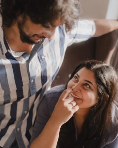 Manjima Mohan Instagram - Three years ago when I was completely lost you came into my life like a guardian angel. You changed my perspective on life and helped me realize how blessed I am!!
Every time I feel like a complete mess, you pull me up. You taught me to accept my flaws and to be myself more often. 
And the best thing I love about you is how much you love me for who I am!
You are and will always be my favorite everything ❤️♾️🧿👫

📸 @jacksonjamesphotography