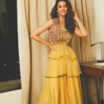 Meenakshi Chaudhary Instagram – ✨ 🌸✨🌸✨
Clicked by : @sampathsharat 
 Styled by: @riechamallick 
Outfit : @sonamluthria 
Make up : @s_r_studios_ 
Hair : @thrinath_nambara_ 
Edited by: @afrographer