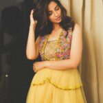 Meenakshi Chaudhary Instagram - ✨ 🌸✨🌸✨ Clicked by : @sampathsharat Styled by: @riechamallick Outfit : @sonamluthria Make up : @s_r_studios_ Hair : @thrinath_nambara_ Edited by: @afrographer