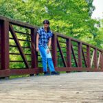 Meera Nandan Instagram - Last one from the Chain O’ lakes state park ☘️🍁🤍 . #hiking #solo #hikingadventures #chainolakes #instagood #love #positive #ustrip2022🇺🇸 #chicago #solotrip Chicago, Illinois