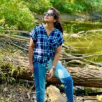 Meera Nandan Instagram - Happy trails #throwbackpicture #chicago #chainolakes #hiking #love #solotrip #solo #ustrip #ustrip2022🇺🇸 #instagood #happyme Chicago, Illinois