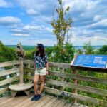Meera Nandan Instagram - Last ones from my trip ♥️🍁 Just look at that sky 😍 A trip that taught me so much 🤍 . #ustrip #chicago #starvedrockstatepark #love #positivevibes #happyme #instagood Starved Rock State Park