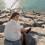 Meera Nandan Instagram - It’s almost winter ❄️ . #winterishere #dubai #beach #favouritespot #sunny #love #positivevibes #allheart #mydubai #sunset #instagood