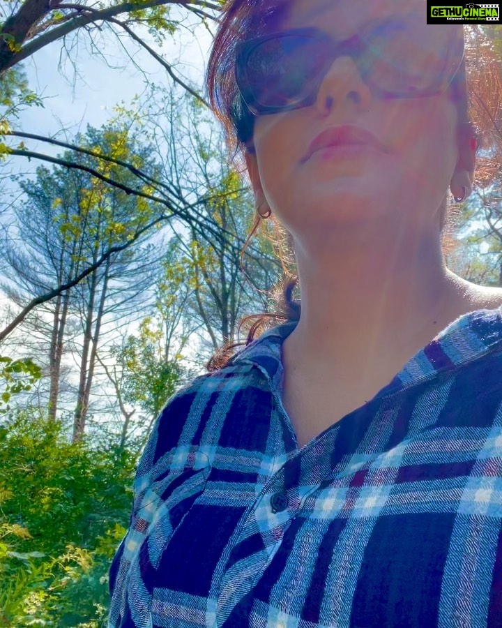 Meera Nandan Instagram - Happy trails #throwbackpicture #chicago #chainolakes #hiking #love #solotrip #solo #ustrip #ustrip2022🇺🇸 #instagood #happyme Chicago, Illinois