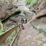 Meera Nandan Instagram - Some journeys take you farther from where you came from, but closer to where you belong ☘️🍂 . Pic taken by a stranger 🤪 Couldn’t stop posting these pictures while I was scrolling through the gallery just before entering the studio to do my show #backatworktoday . #nature #closetonature #hike #solotrip #ustrip2022 #chicago #love #happy #selflove #starvedrockstatepark #illinois #positivevibes #instagood #revisitingmemories #allheart Starved Rock State Park