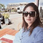 Meghana Raj Instagram – Bridging the gap at the water front with some delicious Italian cuisine Golden Gate Bridge San Francisco, CA