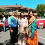 Meghana Raj Instagram – Thank you California and the people of Fremont city for making this so memorable! Fog (Festival of Globe) has continued the tradition for more than 30years under the leadership of Dr.. Romesh Japra
 And to have been part of the India Independence day celebration as this years  Grand Marshal is indeed a very special moment for me… It was also lovely meeting my fellow Grand Marshal actor @abhimanyud and also, sincere thanks to the honourable Mayor of Fremont city 🙏 Fremont, California