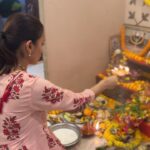 Mimi Chakraborty Instagram - গতকাল আমার বাড়ির কোজাগরী লক্ষ্মী পুজোর কিছু মুহূর্ত 🙏🏻