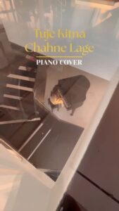 Mira Rajput Instagram - Will the real Kabir Singh please calm down 💛 Wait for it… #pianocover #reelsindia