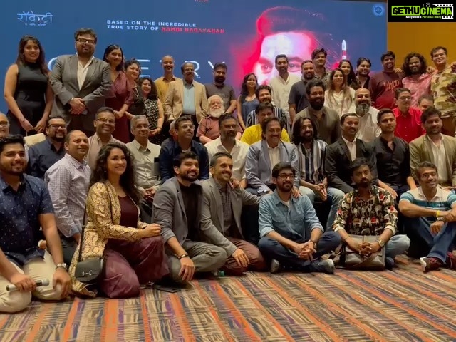 Misha Ghoshal Instagram - @ the success party of #rocketry ❤️ something i will cherish for life ❤️