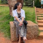 Misha Ghoshal Instagram - Auroville ❤️ PC: @vaishnavipadmanabhan 😊