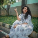 Misha Ghoshal Instagram – Wearing this beautiful block print dhoti kurti by @label.naksh ❤️ check out their page for more such comfy nd stylish looks 
Photographer: @vasanthmaniphotography