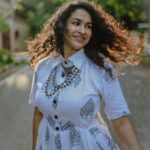 Misha Ghoshal Instagram - Wearing this beautiful block print dhoti kurti by @label.naksh ❤️ check out their page for more such comfy nd stylish looks Photographer: @vasanthmaniphotography