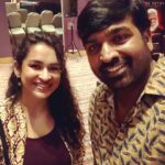 Misha Ghoshal Instagram - One of my favorite, extremely talented and such a humble actor u r @actorvijaysethupathi u r an energy nd i will always remember the compliment u gave me 😊 #grateful #fangirl