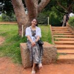 Misha Ghoshal Instagram - Auroville ❤️ PC: @vaishnavipadmanabhan 😊