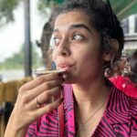 Mithila Palkar Instagram - Anyone who knows me, knows that I’m not a coffee person. But another thing that South India managed to do was make me like filter coffee. This is the first step of conversion, is it?! 😯 Chennai ,TamilNadu