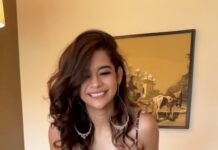 Mithila Palkar Instagram - Finally attempted this one for you guys @ashwath_marimuthu @vishwaksens @asha.bhat @dancersatz ! 🥳 #Gundellona #OriDevuda 🤍