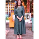 Mona Singh Instagram – Throwback ‘kapil sharma show 
Styled by my favorites @divyagupta7 @prameetsaini 
Outfit @basanti_kapdeaurkoffee 
@thewarehouseexperience