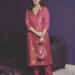 Mona Singh Instagram - #LaalSinghChaddha #promotions Styled by @smriti.schauhan Hair n makeup by @rohroe Outfit @raw_mango Jewelry @tribebyamrapali