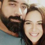 Mona Singh Instagram - This time I was working on my bday and also far far away from home but then my pati made a surprise visit (🥰🥰) n I loved it also big thank u to my #blackwidows family for making my bday so wonderful ... also big thank u to my insta family for all your wishes love u guys #birthdaygirl #surprise #happytimes