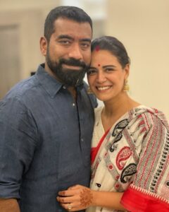 Mona Singh Instagram - Love is ...the Ultimate gift #1stkarwachauth😍 #2020 #love #ourfirst #blessed