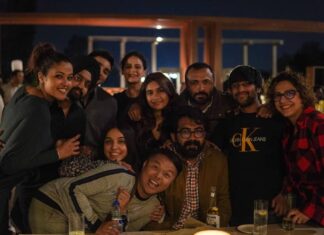 Mona Singh Instagram - Worked hard and partied harder , chandigarh schedule wrap n now off to amritsar. #laalsinghchaddha #bestteam #happiness #partymode #workmode #punjab
