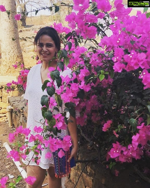 Mona Singh Instagram - Happiness blooms from within #flowers #pink #bloom #spring #happy