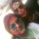 Mona Singh Instagram - Holi haiiii #colors #happiness #friends #holi