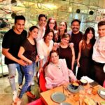 Mona Singh Instagram - Hey u wonder woman Ekta from all the toasts u raised to all the dishes that we ordered all I can say is I feel happy n stuffed🤗 happy birthday #friends #family #birthday #foodcoma