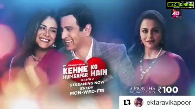 Mona Singh Instagram - Kehne ko humsafar hai season2 streaming now on @altbalaji @ektaravikapoor @ronitboseroy @gurdeepkohlipunjj