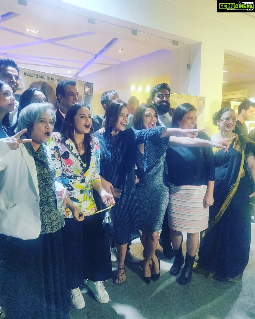 Mona Singh Instagram - From the screening last nite kehne ko humsafar hai season 2 streaming now on @altbalaji