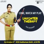 Mona Singh Instagram - Dilliwaalon see u tomorrow NCUI auditorium 6 30 pm do get your tickets nowwwww ..#laughtertherapy #play
