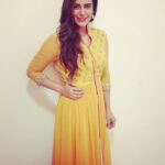 Mona Singh Instagram – Wearing this beautiful dress by @miragebyparulbhargava and styled by my dear friend @mansi_kapadia
