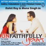 Mona Singh Instagram – Come on Delhi show us your love… …. see u all on the 29th of July #unfaithfullyours