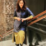Mona Singh Instagram - #BLUE Outfit- @ampmfashions Shoes - @paioshoes Styled by @smriti.schauhan Hair n makeup by @rohroe