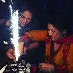 Mona Singh Instagram - A kiss of life.. mom n me #birthdaygirls #special #love #celebration #joy #blessed #instahappy #instamoment #instagood #divine #instagram #happyme