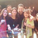 Mona Singh Instagram - My Rishuu's happy to u... #birthday #wishes #happyfaces #onstage #cake #love #joy #happiness #friends #instagram #instago