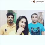 Mona Singh Instagram - And here we go again... Being silly #beingsilly #beingme #crazy #dubsmash #insync #gauravgera #happy #friends @gauravgera @rohitchaudhary86 #instago #instagood #instagram