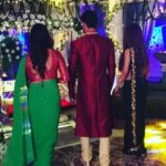 Mona Singh Instagram – lets boom boom.. #hehe #thumka #shoot #lights #camera #action #shootmode #insta #instafun @officialvivekdahiya @ssarakhan #vmdubs