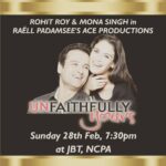 Mona Singh Instagram - Tomorrow at NCPA #unfaithfullyyours