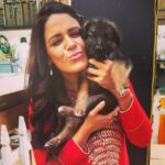 Mona Singh Instagram - puppy love ..... #doglover #puppy #love #onset #instamoment #instagram
