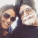 Mona Singh Instagram - #daddysgal #daddydirection #daddycool #smiles #familytime #luckycharms #luckyme #funtime #instahappy #instadaily #instalike