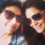 Mona Singh Instagram - #mumnme #vacationtime #smiles #piccollage #picoftheday #mumdaughterlove #airborne #love #foodgasm #life #inthemoment
