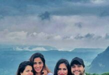 Monica Khanna Instagram - प्यार में जुनून है मगर दोस्ती में सुकून है।🧿 L🌻O🌻N🌻A🌻V🌻A🌻L🌻A @chhayachouhan @jigyasa_07 @hardiksangani #lonavala #lonavaladairies #friendship #friends #dosti #sukoon #happiness #togetherforever❤️ #blessedlife #blessedpeople #touchwood Lonavala Hill Station