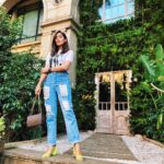 Monica Khanna Instagram - Hello TUESDAY!!!!!🌻🌻🌻🌻 #feelsgood #happysoul #happyvibe #just #tuesday #style #denimlover #hello Eve