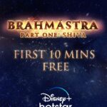 Mouni Roy Instagram – The first 10 minutes of Brahmāstra is streaming for everyone for free on Disney+ Hotstar. 

#BrahmastraOnHotstar streams Nov 4 in Hindi, Tamil, Telugu, Kannada & Malayalam on @disneyplushotstar