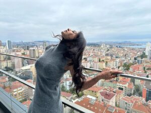 Mouni Roy Instagram - So full of passion, so full of defiance as if constantly at war with everything but enjoying every moment of the battle, never longing for this world. Ever wonder, It all matters more than you think but it doesn’t matter at all? #loonyrandomthoughts